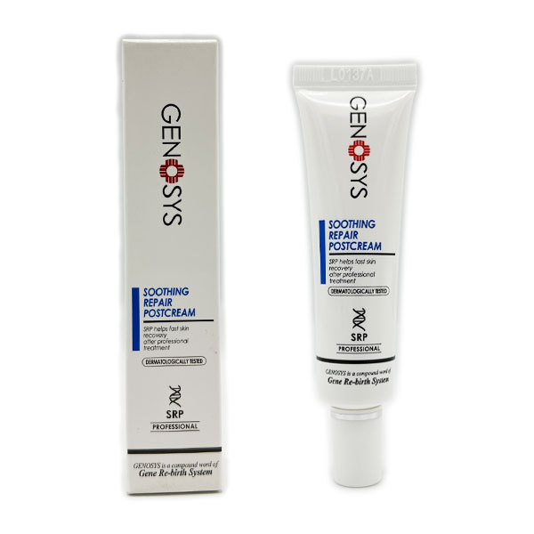 Genosys-Post-cream-1 کرم بازسازی کننده و تسکین دهنده ژنوسیس حجم 20 گرم