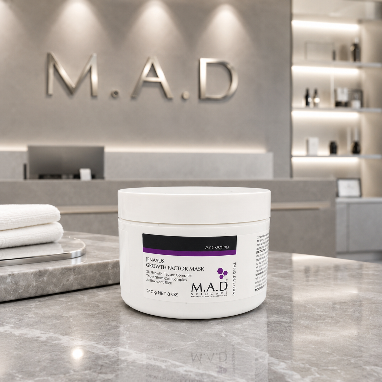 کرم ماسک جوانساز ام ای دی M.A.D حجم 240 گرم