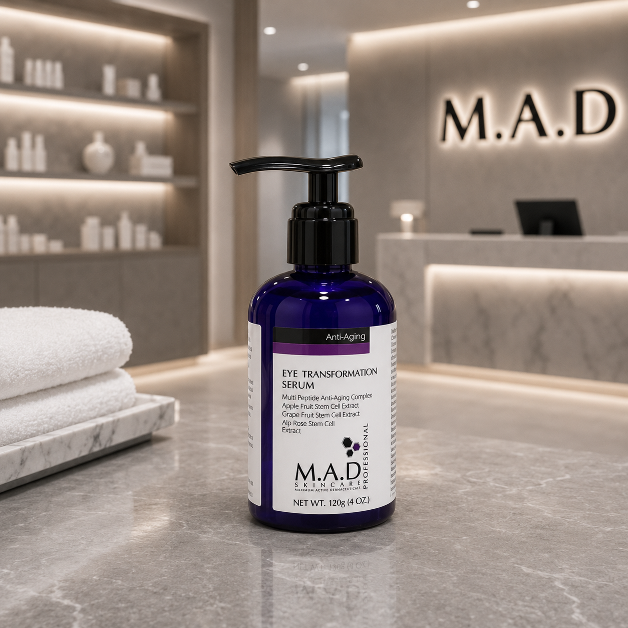 سرم دور چشم ام ای دی M.A.D حجم 120 میل سرم-دور-چشم-ام-ای-دی