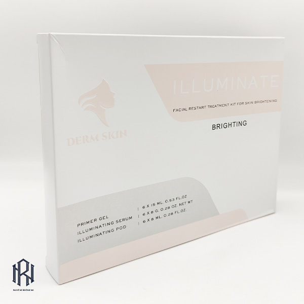 کیت پلاژن درم اسکین Derm Skin مدل ضد لک (ایلومینیت) و روشن کننده (Illuminate)