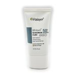 ضد آفتاب فلوئیدی وایت ویت برند ویتالایر SPF50+ رنگی نچرال بژ حجم 50 میل