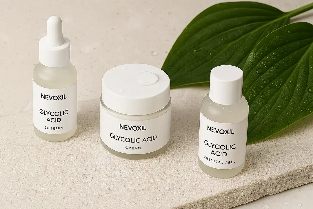 اسید تراپی با اسید گلایکولیک نیواکسی؛ راز پوست شفاف و جوان اسید تراپی با اسید گلایکولیک نیواکسی