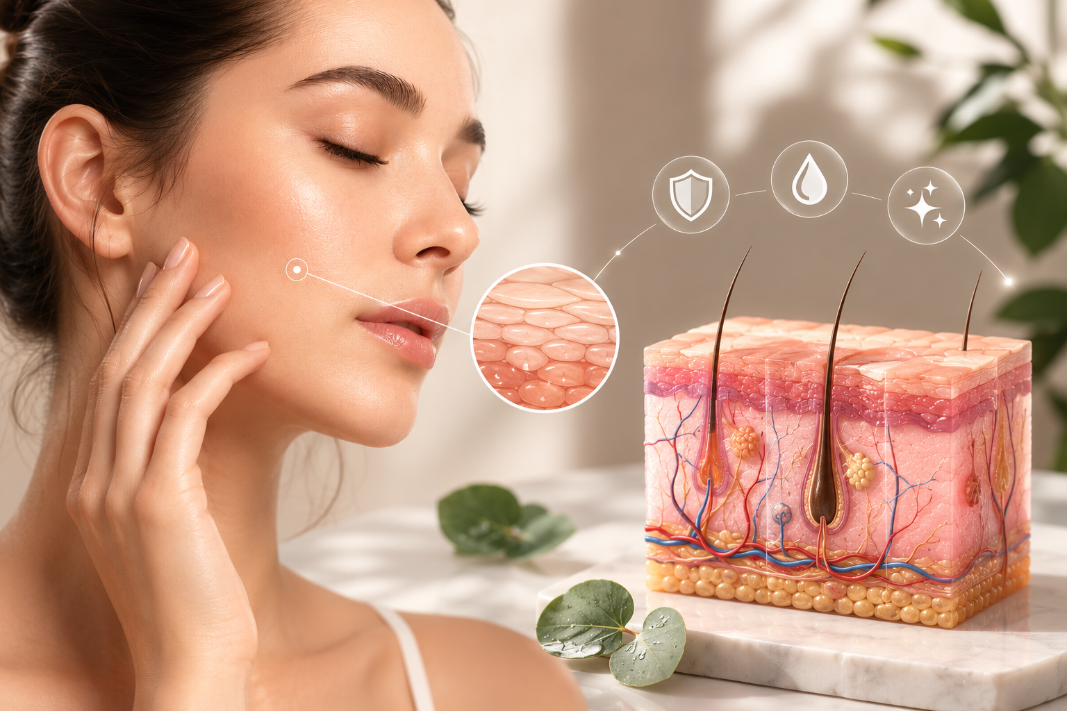 پوست چیست؟ راهنمای کامل شناخت ساختار، انواع-و-اصول-مراقبت-از-پوست