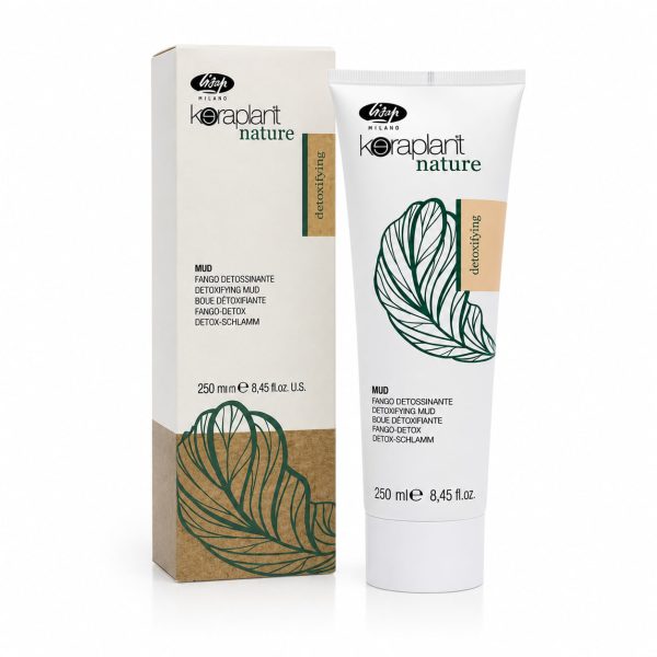 ماسک سم‌زدای پوست سر لیساپ Keraplant Nature Detoxifying Mud حجم ۲۵۰ میلی‌لیتر