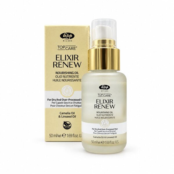 روغن موی Lisap Milano Top Care Elixir Renew، حجم ۵۰ میلی‌لیت